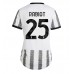 Cheap Juventus Adrien Rabiot #25 Home Football Shirt Women 2022-23 Short Sleeve